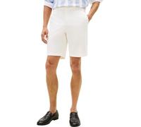 Tommy Hilfiger Men's Chino Shorts Half Harlem Regular Fit, White (Ivory Silk), 28W