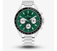 Tommy Hilfiger Mens Clark Green Dial Bracelet Watch 1792211