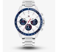 Tommy Hilfiger Mens Clark White Dial Bracelet Watch 1792238