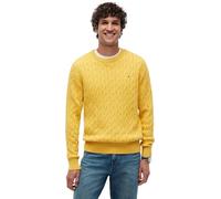 Tommy Hilfiger Classic Cotton Cable Morning Side Yellow Heather size L | Sweaters Outlet | Men | Yellow L