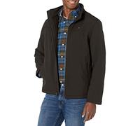 Tommy Hilfiger Men's Classic Soft Shell Windbreaker Jacket, Black, M UK