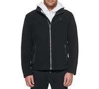 Tommy Hilfiger Men's Classic Zip Front Polar Fleece Jacket, Black, 4XL Big Tall