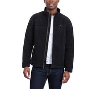 Tommy Hilfiger Men's Classic Zip Front Polar Fleece Jacket, Black, XXL Tall