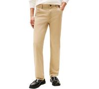 Tommy Hilfiger Men's Core Denton Essential Twill Straight Fit Chinos, Beige (Batique Khaki), 34W/38L