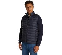 Men's Tommy Hilfiger Core Packable Recycled Mens Gilet - Blue/Black - Size: 38/Regular