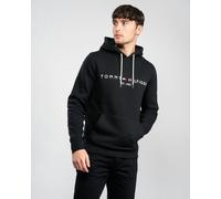 Tommy Hilfiger Mens Core Tommy Logo Hoodie - Jet Black - Jet Black - S
