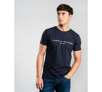 Tommy Hilfiger Logo Short Sleeve T-shirt Blue XL Men