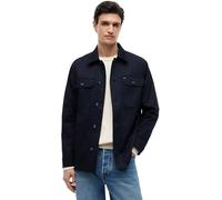 Tommy Hilfiger Men's Cotton Blend Shirt Jacket Mw0mw43471 Overshirt Jacket (Pack of 1)