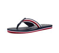 Tommy Hilfiger Men's Donom Navy Stripe Multi 400 10 Medium