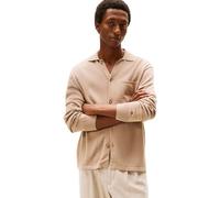 Tommy Hilfiger Men's Essential Cotton Overshirt, Beige (Coastal Taupe), XXL