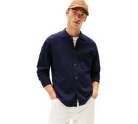 Tommy Hilfiger Men's Essential Cotton Overshirt, Blue (Desert Sky), XXL