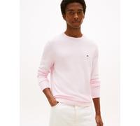 Tommy Hilfiger Mens Essential Crew Neck Sweatshirt in Light Pink Cotton - Size X-Large