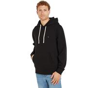 Tommy Hilfiger Men's Essential Fleece Hoody Mw0mw37230 Pullover Hoodie, Black (Black), L