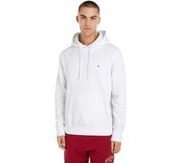 Tommy Hilfiger Men's Essential Fleece Hoody Mw0mw37230 Pullover Hoodie, White (White), L