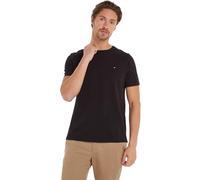 Tommy Hilfiger Men's Essential Reg Fit Solid Tee Mw0mw37267 S/S T-Shirt, Black (Black), S
