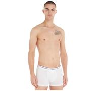 Tommy Hilfiger Men's 3-Pack Premium Essentials Boxer Trunks, Red/White/Navy