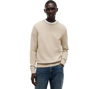 Tommy Hilfiger Men's Essential Ssnl Cotton Crew Neck Mw0Mw39999 Pullover Sweater, Beige (Batique Khaki Heather), XL