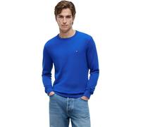 Tommy Hilfiger Men's Essential Ssnl Cotton Crew Neck Mw0Mw39999 Pullover Sweater, Blue (Regal Blue), XL