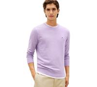 Tommy Hilfiger Men's Essential Ssnl Cotton Crew Neck MW0MW39999 Pullover Sweater, Purple, S