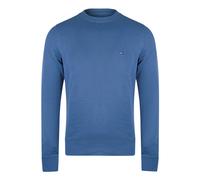 Tommy Hilfiger Mens Faded Indigo Blue Crewneck Sweatshirt Cotton - Size 2XL