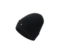 Tommy Hilfiger Men's Flag Embroidery Cuff Hat Beanie, Desert Sky, One Size