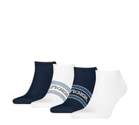 Tommy Hilfiger Men's Giftbox Sneaker, White/Navy, 43-46