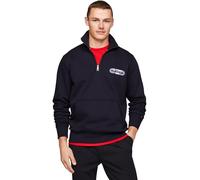 Tommy Hilfiger Men's Hilfiger Track Graphic Half Zip Mw0mw34382 1/2 Zip, Blue (Desert Sky), S