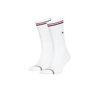 Tommy Hilfiger Men's Iconic Kids' Sports Socks (2 Pack) Socks, white, 47/49