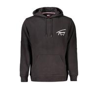 Tommy Hilfiger Mens Jeans Signature Hoodie - Black Cotton - Size 2XL