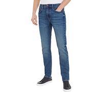 Tommy Hilfiger Men's Jeans Tapered Stretch, Blue (Siegel Blue), 33W / 32L