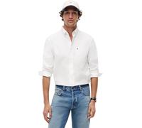 Tommy Hilfiger Men's Light Oxford Solid Sf Shirt Mw0mw42287 L/S Shirt (Pack of 1)