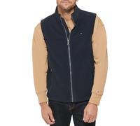 Tommy Hilfiger Men's Lightweight Polar Fleece Vest, Navy, XXXXL Tall