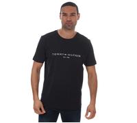 Tommy Hilfiger Logo Short Sleeve T-shirt Blue XL Men