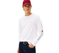 Tommy Hilfiger Men's Long Sleeve Cotton Graphic T-Shirts with Embroidered Logo Long Sleeve Cotton Graphic T-Shirts with Embroidered Logo (Pack of 1)