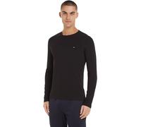 Tommy Hilfiger - Men's Long Sleeved T-Shirts - Slim Fit Black Shirt - Size XX-Large
