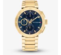 Tommy Hilfiger Analogue Multifunction Quartz Watch for Men with Gold Colored Stainless Steel Bracelet - 1792118