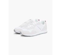 Tommy Hilfiger Mens Maxlite Mix Trainers in White Recycled Material - Size UK 10