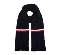 Tommy Hilfiger Mens 'Monotype' Chunky Knit Scarf (Space Blue) One Size