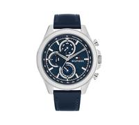 Tommy Hilfiger Men's Multifunction Quartz Watch - 46mm Stainless Steel Case, Racing-Inspired Design, 5 ATM Water Resistant, Elegant Modern Timepiece, Gift for Him, Blue