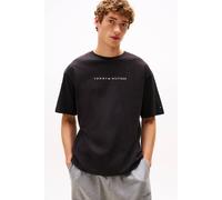 Tommy Hilfiger Men's Original SS Tee Cont. Logo Black | Size: 2XL Tommy Hilfiger Black 2XL