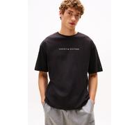 Tommy Hilfiger Men's Original SS Tee Cont. Logo Black | Size: Large Tommy Hilfiger Black L