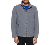 Tommy Hilfiger Men's polar Fleece Jacket, Light Grey, L UK