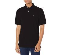 Tommy Hilfiger Men's Polo Shirt Classic Fit, Tommy Black Medium