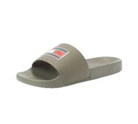 Tommy Hilfiger Men's Pool Slides, Multicolor (Shady Stone), 6,5