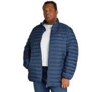 Tommy Hilfiger Men's Puffer Jacket with Stand Collar, Blue (Aegean Sea), XXL