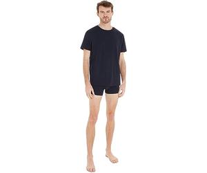 Tommy Hilfiger Men's Pyjama Set Short, Blue (Desert Sky/Desert Sky), L