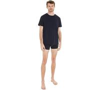 Tommy Hilfiger Men's Pyjama Set Short, Blue (Desert Sky/Desert Sky), S
