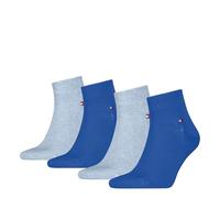 Tommy Hilfiger Men's Quarter, Blue, 43-46 (Pack of 4)