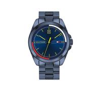 Tommy Hilfiger Men's Quartz Stainless Steel and Bracelet Casual Watch Color: Navy (Model: 1791689)
