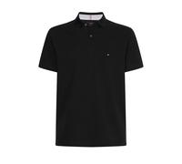 Tommy Hilfiger Men’s Short Sleeve 1985 Regular Fit Polo Shirt, Black (Black), L